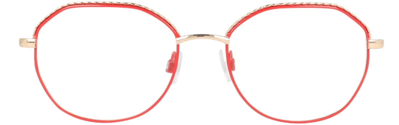 Via Spiga VSFiammetta Eyeglasses - Red/gold - view 4